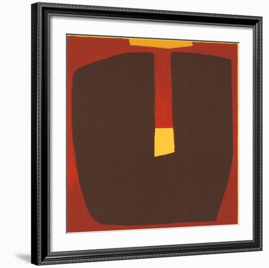 Plate, 2004-Carl Abbott-Framed Serigraph