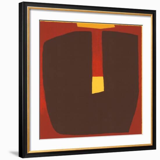 Plate, 2004-Carl Abbott-Framed Serigraph