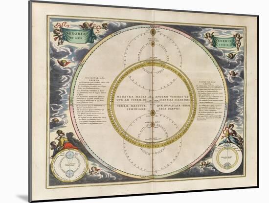 Plate 21 from Harmonia Macrocosmica-Andreas Cellarius-Mounted Giclee Print