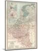 Plate 21. Map of the Netherlands (Holland)-Encyclopaedia Britannica-Mounted Art Print