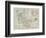 Plate 25. Map of Denmark. Insets of Iceland-Encyclopaedia Britannica-Framed Premium Giclee Print