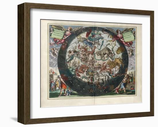 Plate 26 from Harmonia Macrocosmica-Andreas Cellarius-Framed Giclee Print