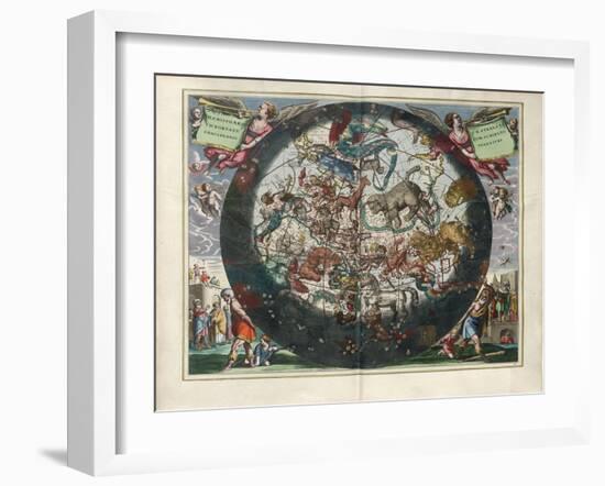 Plate 26 from Harmonia Macrocosmica-Andreas Cellarius-Framed Giclee Print