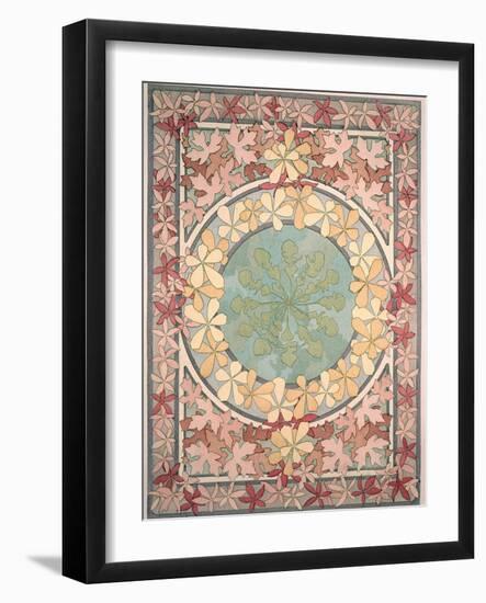 Plate 28 from 'Documents Decoratifs', 1902-Alphonse Mucha-Framed Giclee Print