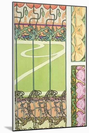 Plate 29 from 'Documents Decoratifs', 1902-Alphonse Mucha-Mounted Giclee Print