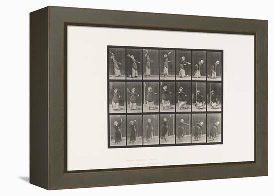 Plate 298.Lawn Tennis, 1885 (Collotype on Paper)-Eadweard Muybridge-Framed Premier Image Canvas