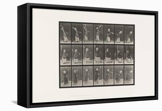 Plate 298.Lawn Tennis, 1885 (Collotype on Paper)-Eadweard Muybridge-Framed Premier Image Canvas