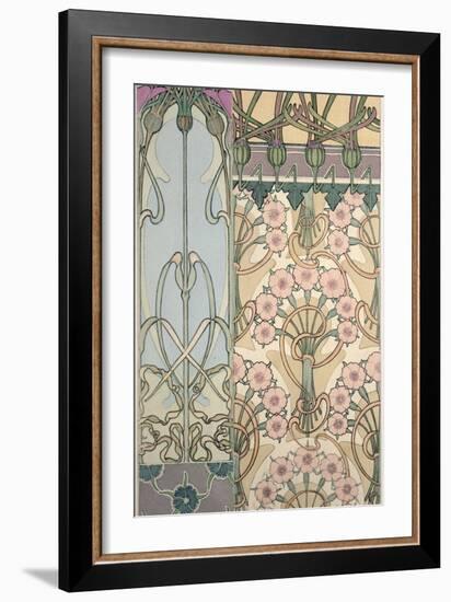 Plate 30 from 'Documents Decoratifs', 1902-Alphonse Mucha-Framed Giclee Print