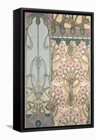 Plate 30 from 'Documents Decoratifs', 1902-Alphonse Mucha-Framed Premier Image Canvas