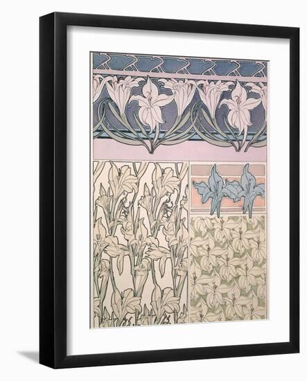 Plate 36 from 'Documents Decoratifs', 1902-Alphonse Mucha-Framed Giclee Print