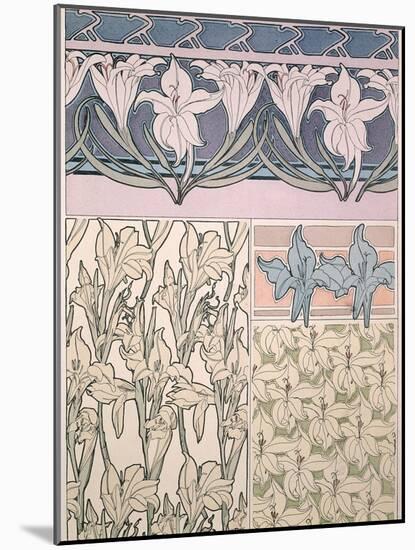 Plate 36 from 'Documents Decoratifs', 1902-Alphonse Mucha-Mounted Giclee Print