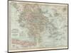 Plate 36. Map of Greece-Encyclopaedia Britannica-Mounted Art Print