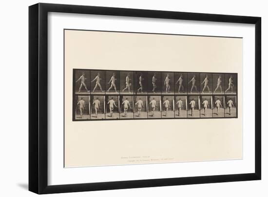 Plate 389. Farmer, Scattering Seed, 1872-85 (Collotype on Paper)-Eadweard Muybridge-Framed Giclee Print