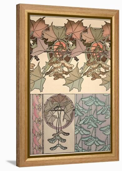 Plate 39 from 'Documents Decoratifs', 1902-Alphonse Mucha-Framed Premier Image Canvas