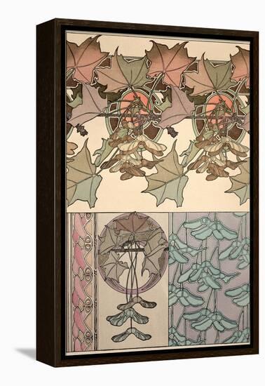 Plate 39 from 'Documents Decoratifs', 1902-Alphonse Mucha-Framed Premier Image Canvas