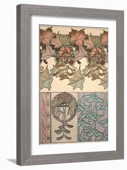 Plate 39 from 'Documents Decoratifs', 1902-Alphonse Mucha-Framed Giclee Print