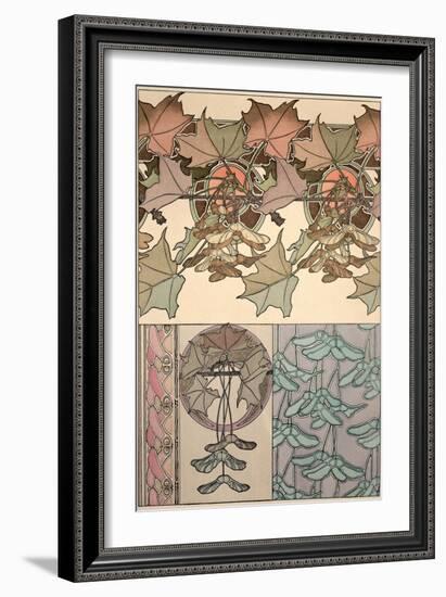 Plate 39 from 'Documents Decoratifs', 1902-Alphonse Mucha-Framed Giclee Print