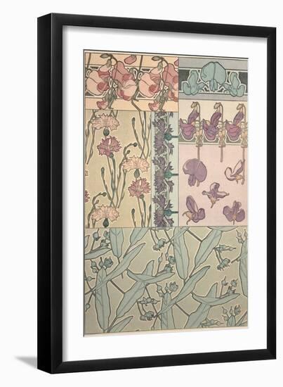 Plate 41 from 'Documents Decoratifs', 1902-Alphonse Mucha-Framed Giclee Print