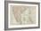 Plate 42. Map of India-Encyclopaedia Britannica-Framed Premium Giclee Print