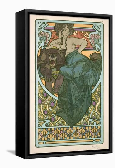 Plate 47 from 'Documents Decoratifs', 1902-Alphonse Mucha-Framed Premier Image Canvas