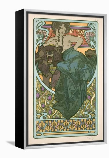 Plate 47 from 'Documents Decoratifs', 1902-Alphonse Mucha-Framed Premier Image Canvas