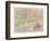 Plate 5. Map of England and Wales-Encyclopaedia Britannica-Framed Art Print