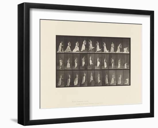 Plate 515. Ascending and Descending Stairs, Etc.,1885 (Collotype on Paper)-Eadweard Muybridge-Framed Giclee Print