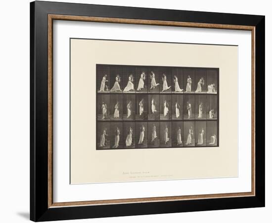 Plate 515. Ascending and Descending Stairs, Etc.,1885 (Collotype on Paper)-Eadweard Muybridge-Framed Giclee Print