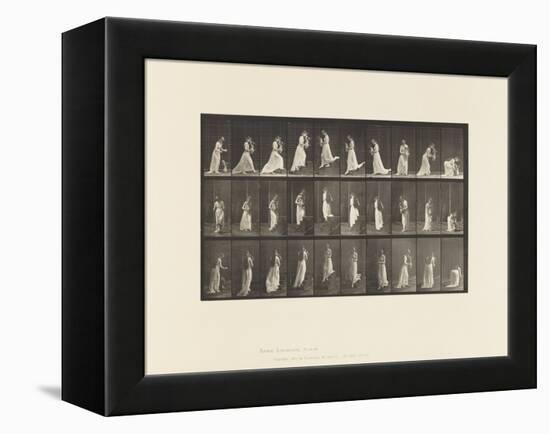 Plate 515. Ascending and Descending Stairs, Etc.,1885 (Collotype on Paper)-Eadweard Muybridge-Framed Premier Image Canvas