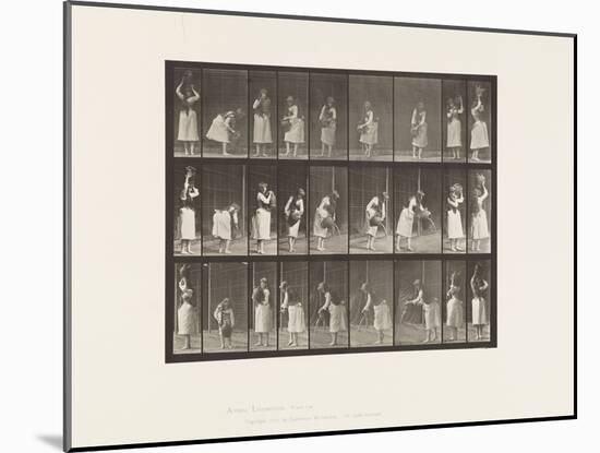 Plate 516. Miscellaneous Movements with a Water Jar, 1885 (Collotype on Paper)-Eadweard Muybridge-Mounted Giclee Print