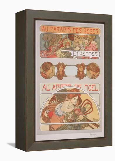 Plate 56 from 'Documents Decoratifs', 1902-Alphonse Mucha-Framed Premier Image Canvas