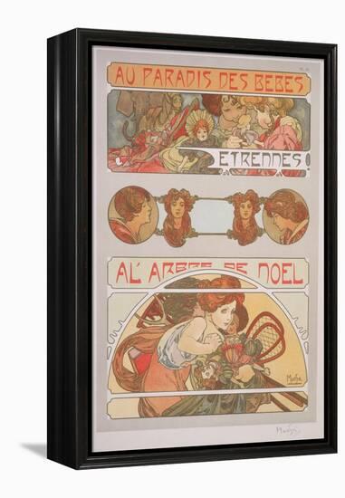 Plate 56 from 'Documents Decoratifs', 1902-Alphonse Mucha-Framed Premier Image Canvas