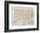 Plate 68. Map of Connecticut and Rhode Island-Encyclopaedia Britannica-Framed Premium Giclee Print