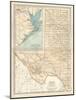 Plate 89. Map of Texas-Encyclopaedia Britannica-Mounted Art Print