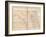 Plate 99. Map of North Dakota. United States-Encyclopaedia Britannica-Framed Art Print