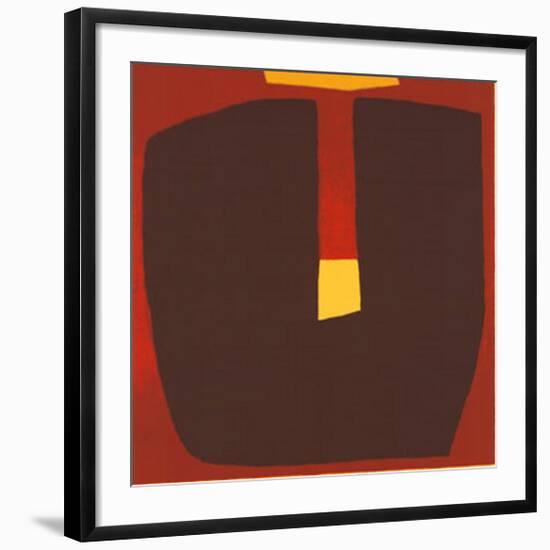 Plate, c.2004-Carl Abbott-Framed Serigraph