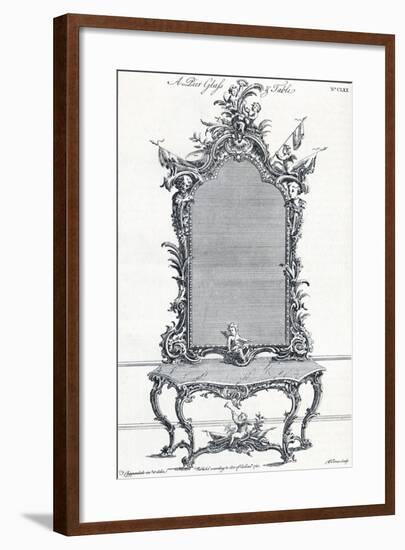 Plate CLXX, from Chippendales Director, 1754, (1903)-Butler Clowes-Framed Giclee Print