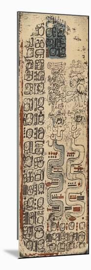 Plate Lxi of the Dresden Codex-null-Mounted Giclee Print