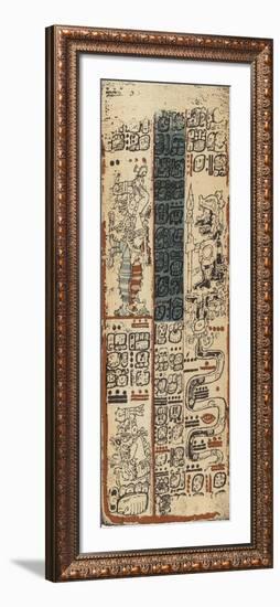 Plate LXIX of the Dresden Codex-null-Framed Giclee Print