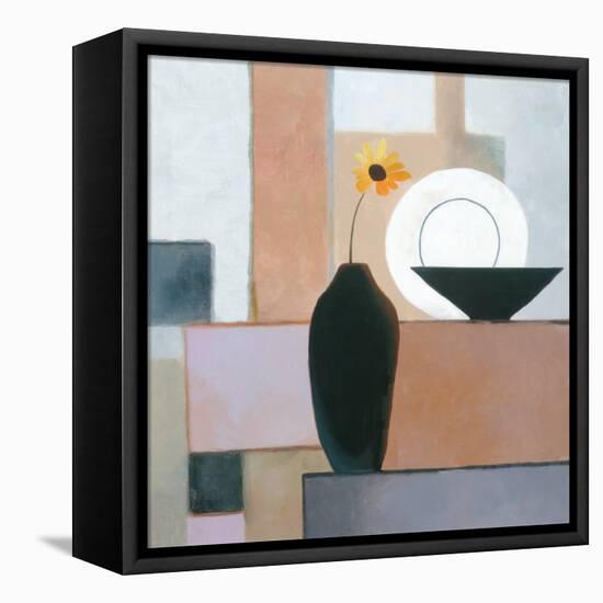 Plate Matrix I-TC Chiu-Framed Stretched Canvas
