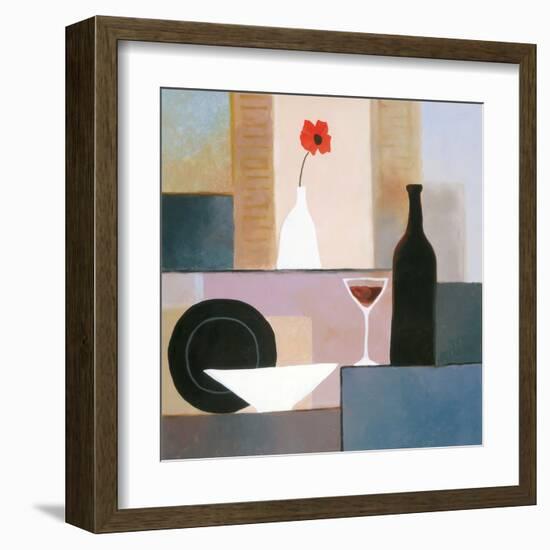 Plate Matrix II-TC Chiu-Framed Art Print