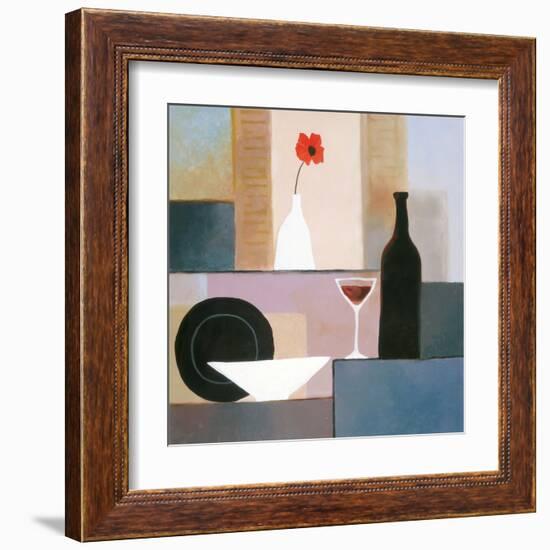 Plate Matrix II-TC Chiu-Framed Art Print