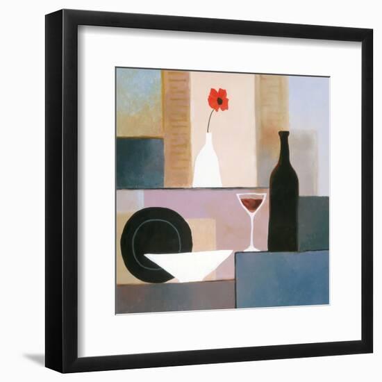 Plate Matrix II-TC Chiu-Framed Art Print