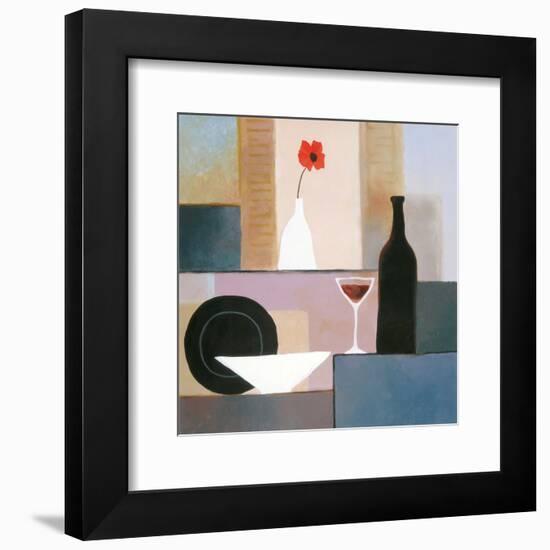 Plate Matrix II-TC Chiu-Framed Art Print