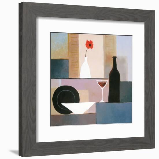 Plate Matrix II-TC Chiu-Framed Art Print