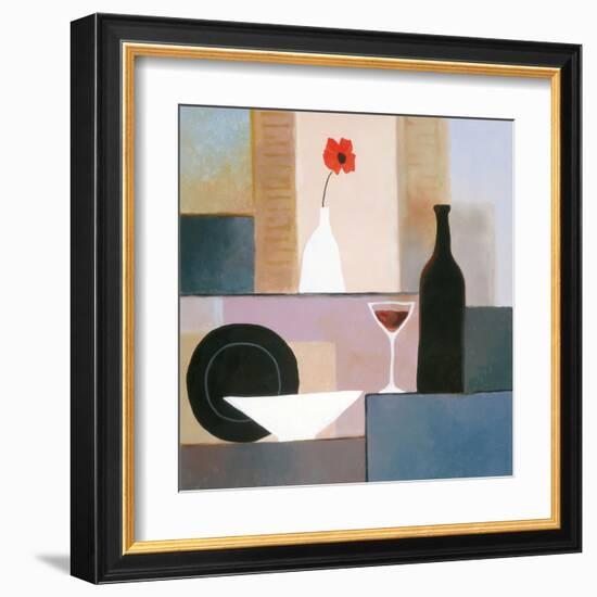 Plate Matrix II-TC Chiu-Framed Art Print