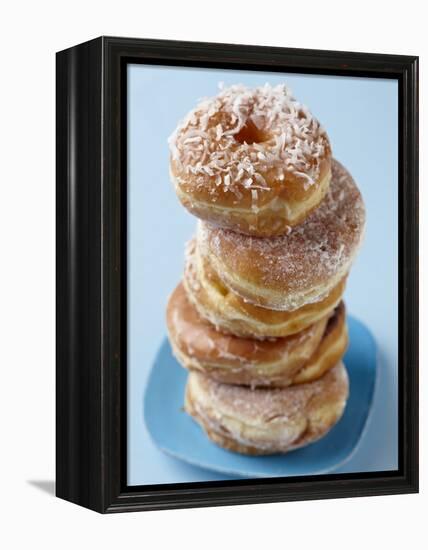 Plate of donuts-Lew Robertson-Framed Premier Image Canvas