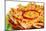 Plate of Fresh Nachos with a Spicy Jalapeno Cheese Sauce-HHLtDave5-Mounted Photographic Print