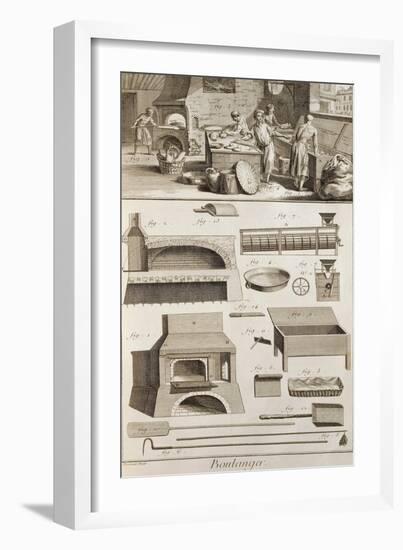 Plate Showing Bakers-null-Framed Giclee Print