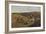 'Plate V: Grand Leicestershire Steeplechase, 1829', 1830, (1922)-Charles Bentley-Framed Giclee Print